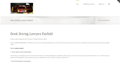 Desktop Screenshot of drinkdrivinglawyersfairfield.antwanlawyers.com.au
